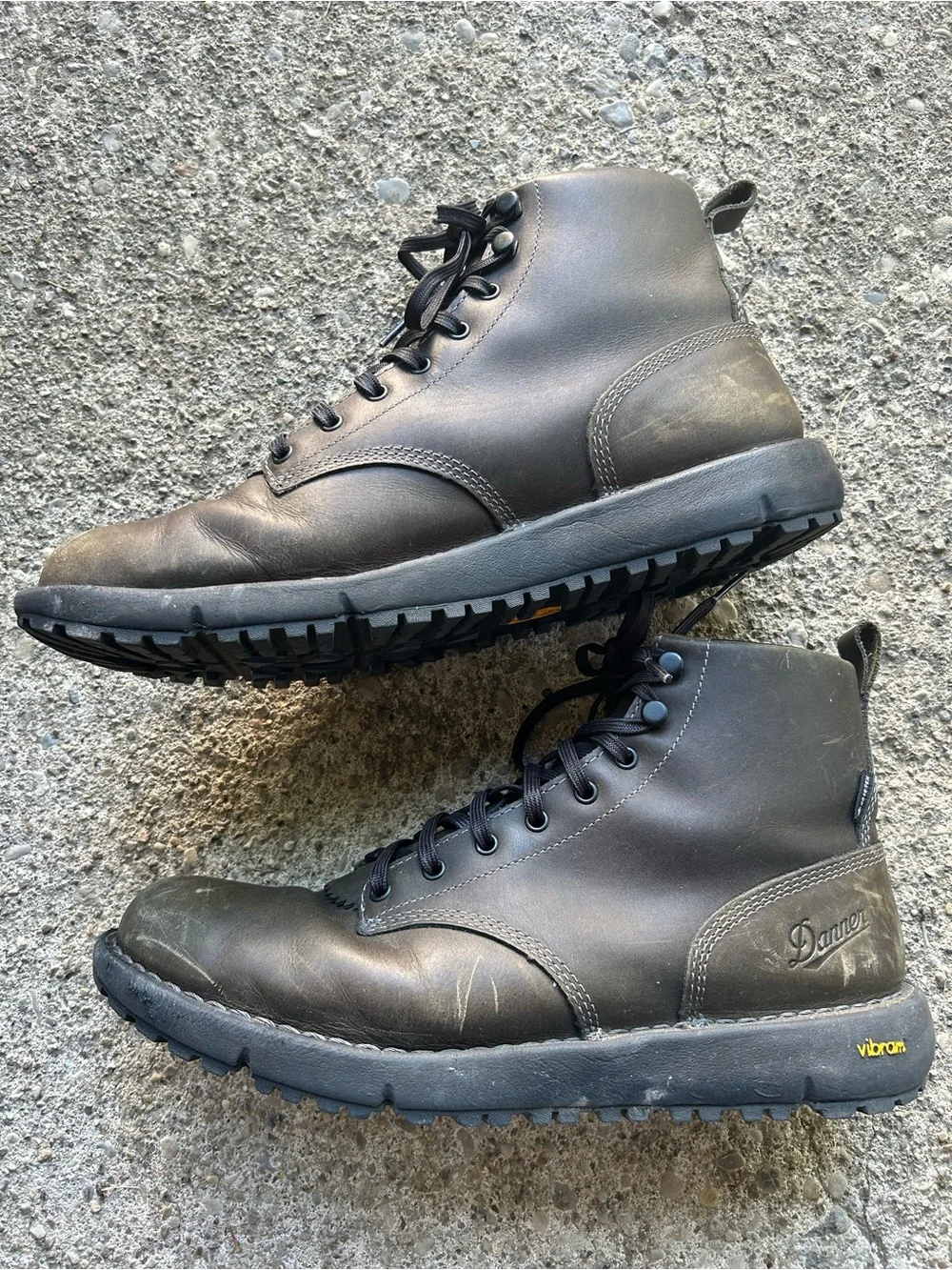 Danner Men's Brown Lace-Up Leather Boots Sz 11 - Picture 4 of 10